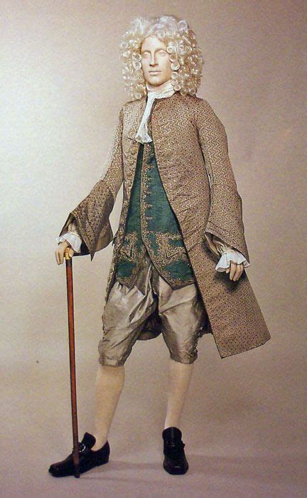 early 18th century men's clothing.